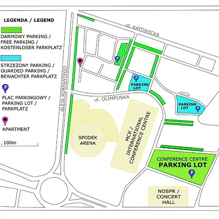 Your Private 5-star In # 5-minute Walk To Spodek, 10 Minutes To Center Apartament *